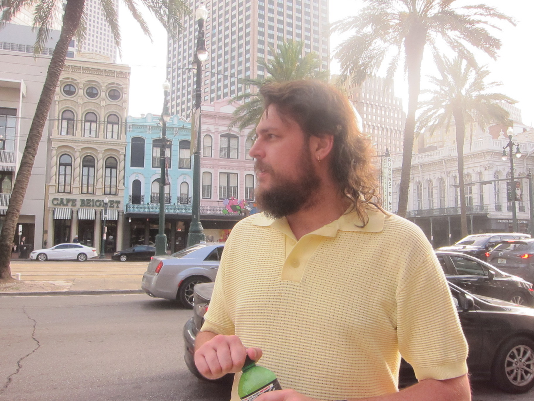 Danny Cowser in downtown New Orleans